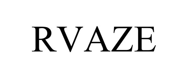 Trademark Logo RVAZE