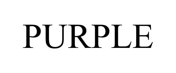 Trademark Logo PURPLE