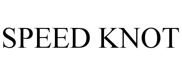 Trademark Logo SPEED KNOT