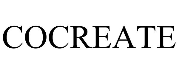 Trademark Logo COCREATE