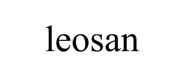 Trademark Logo LEOSAN