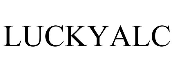 Trademark Logo LUCKYALC