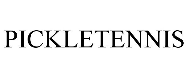 Trademark Logo PICKLETENNIS