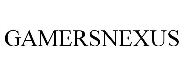Trademark Logo GAMERSNEXUS