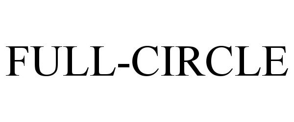 Trademark Logo FULL-CIRCLE