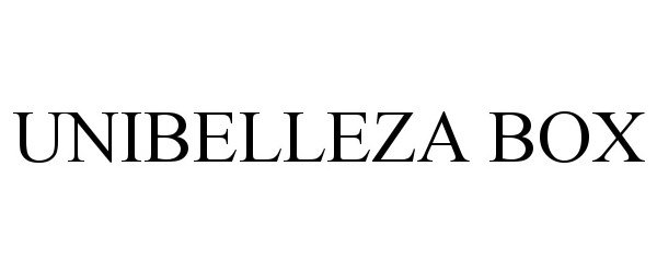 Trademark Logo UNIBELLEZA BOX