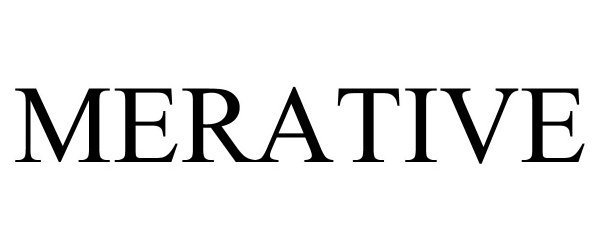 Trademark Logo MERATIVE