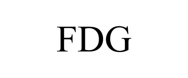  FDG