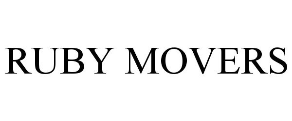  RUBY MOVERS