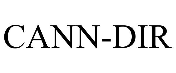 Trademark Logo CANN-DIR