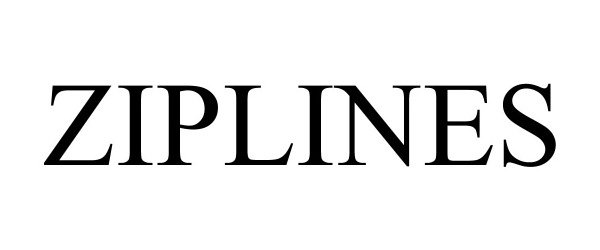 Trademark Logo ZIPLINES
