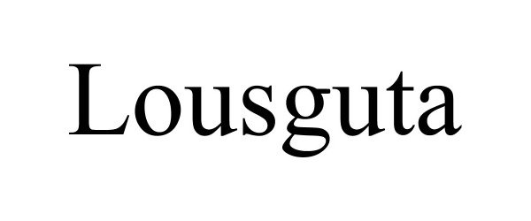 Trademark Logo LOUSGUTA
