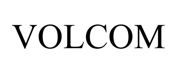 Trademark Logo VOLCOM