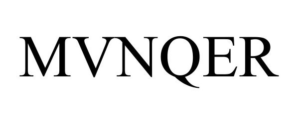 Trademark Logo MVNQER