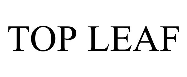 Trademark Logo TOP LEAF