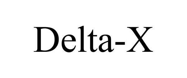 Trademark Logo DELTA-X