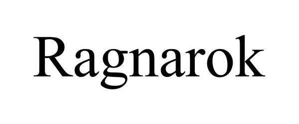 Trademark Logo RAGNAROK