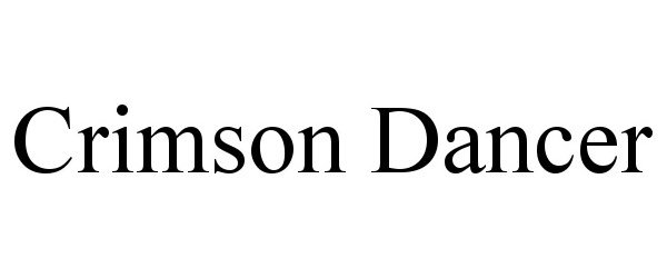 Trademark Logo CRIMSON DANCER