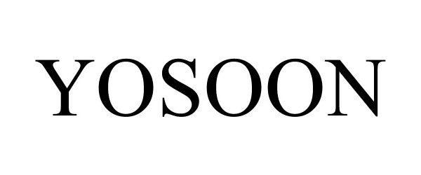 Trademark Logo YOSOON