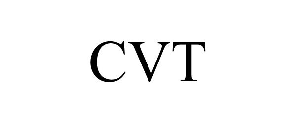 Trademark Logo CVT