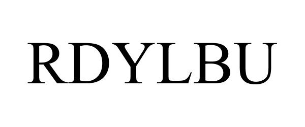 Trademark Logo RDYLBU