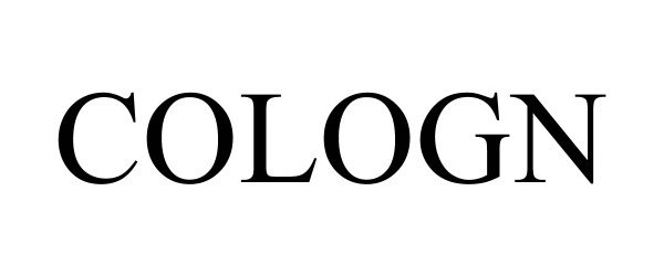 Trademark Logo COLOGN