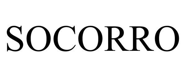 Trademark Logo SOCORRO