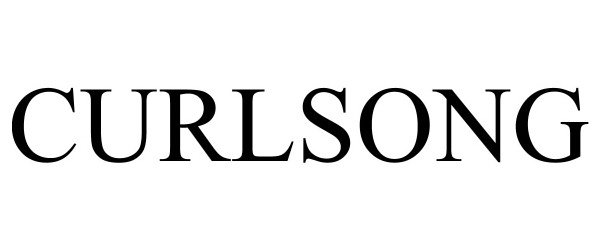 Trademark Logo CURLSONG