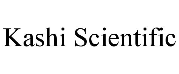 Trademark Logo KASHI SCIENTIFIC