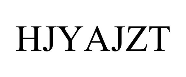 Trademark Logo HJYAJZT