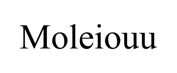 Trademark Logo MOLEIOUU
