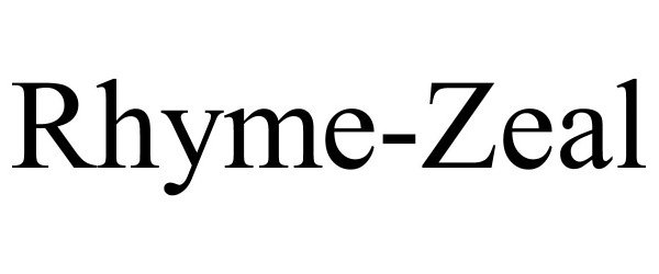 Trademark Logo RHYME-ZEAL