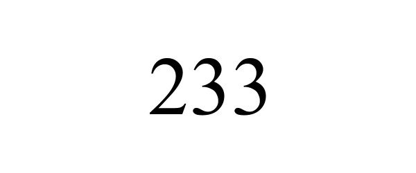 233