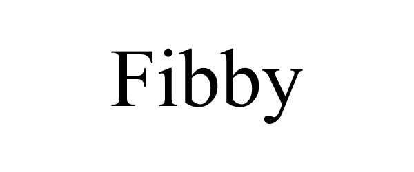 Trademark Logo FIBBY