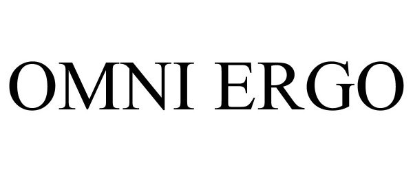 Trademark Logo OMNI ERGO