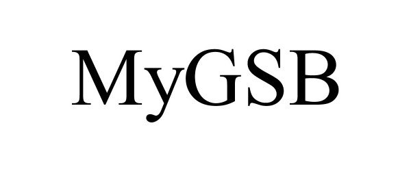  MYGSB