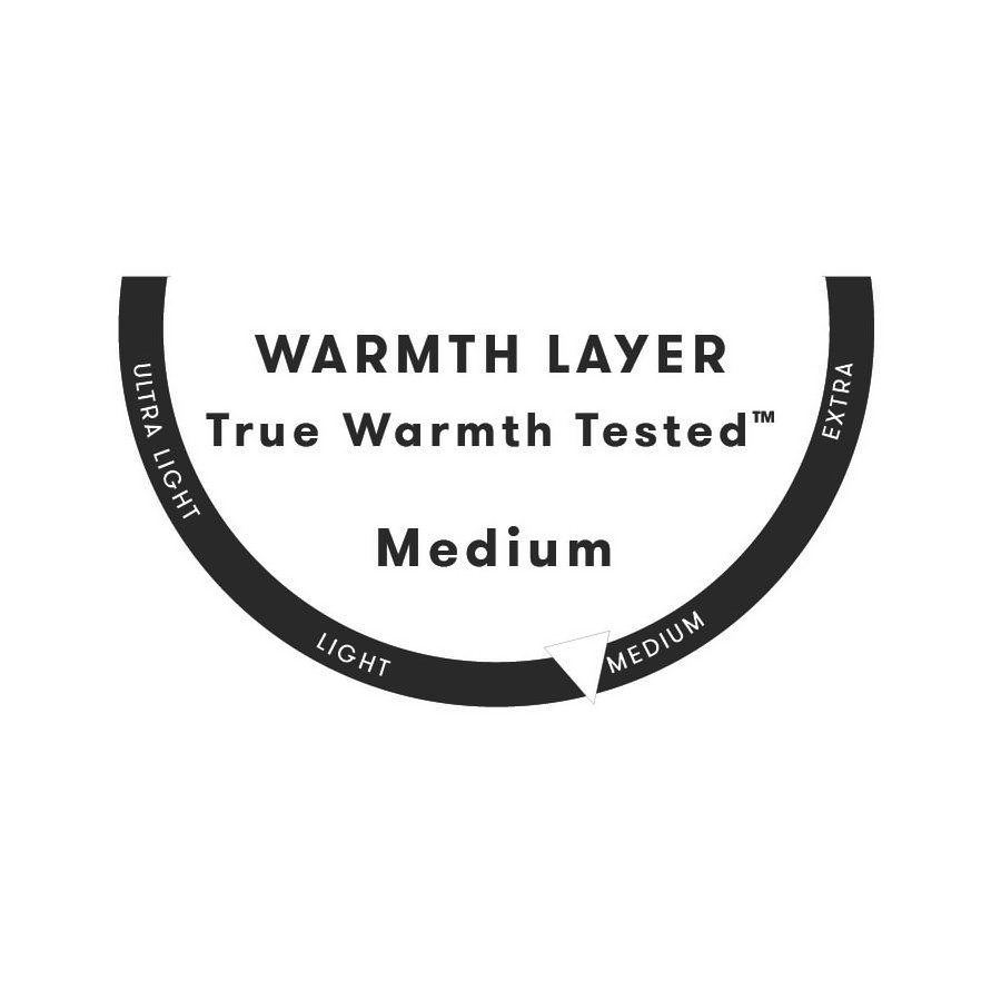  WARMTH LAYER TRUEWARMTH TESTED ULTRA LIGHT LIGHT MEDIUM EXTRA