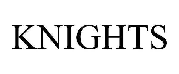 Trademark Logo KNIGHTS