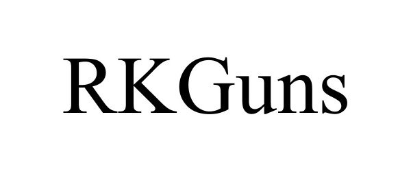 Trademark Logo RKGUNS