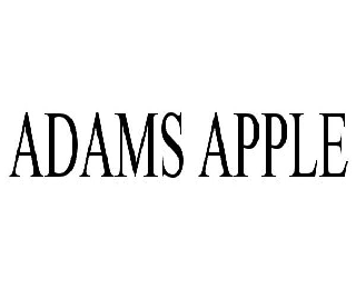 Trademark Logo ADAMS APPLE
