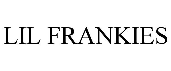 Trademark Logo LIL FRANKIES