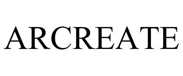 Trademark Logo ARCREATE