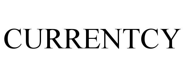 Trademark Logo CURRENTCY