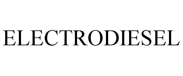 Trademark Logo ELECTRODIESEL