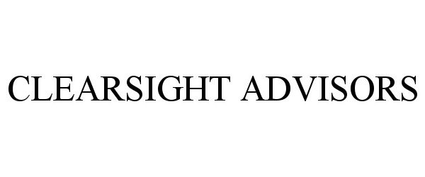  CLEARSIGHT ADVISORS