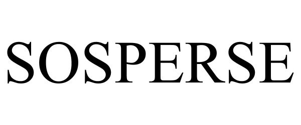 Trademark Logo SOSPERSE