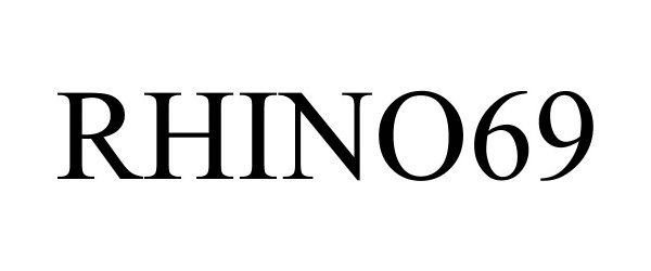 Trademark Logo RHINO69