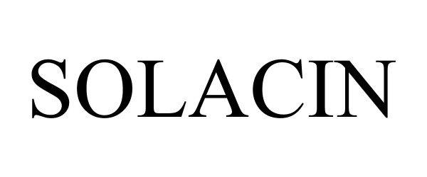 Trademark Logo SOLACIN