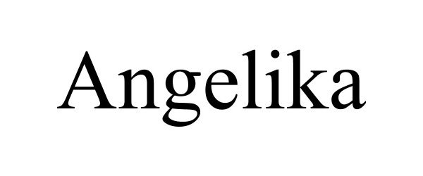 Trademark Logo ANGELIKA