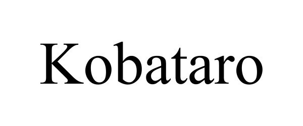 Trademark Logo KOBATARO